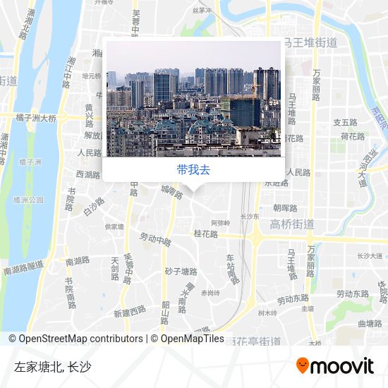 左家塘北地图