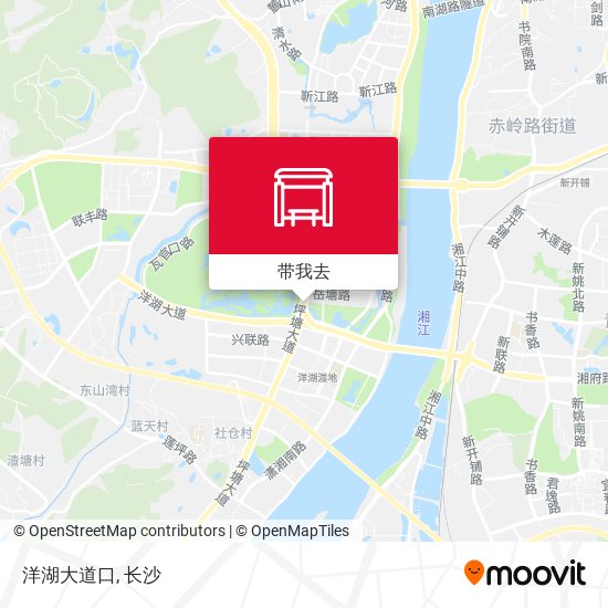 洋湖大道口地图