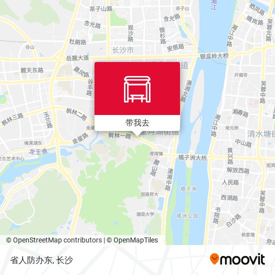 省人防办东地图