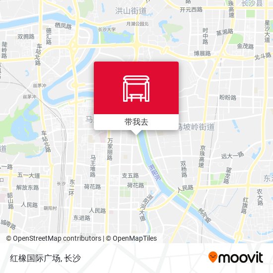 红橡国际广场地图