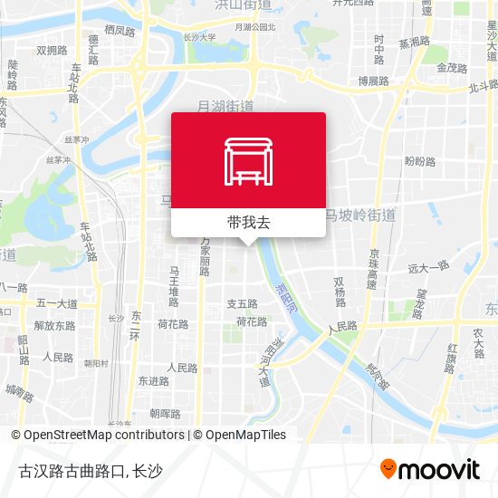 古汉路古曲路口地图