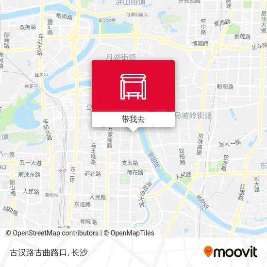 古汉路古曲路口地图
