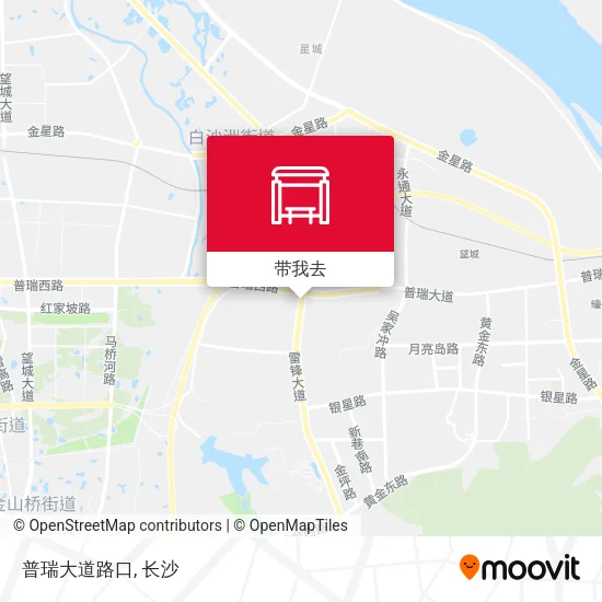 普瑞大道路口地图