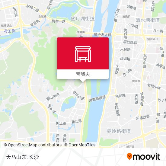 天马山东地图