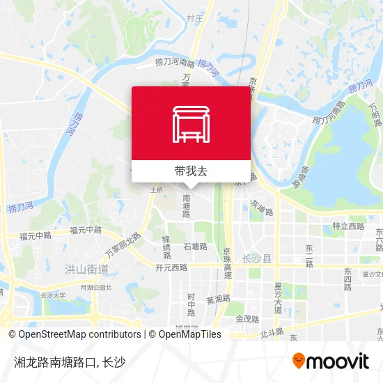 湘龙路南塘路口地图
