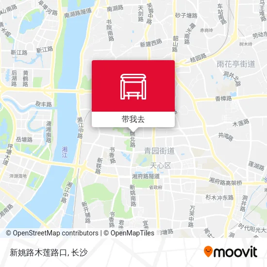新姚路木莲路口地图