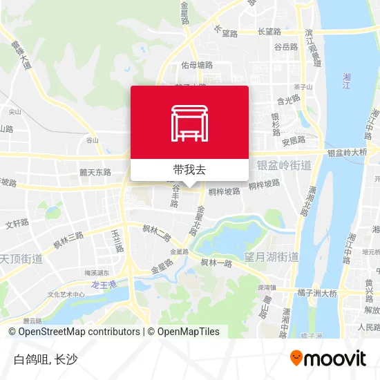 白鸽咀地图