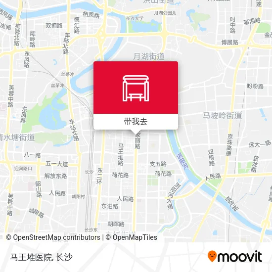 马王堆医院地图