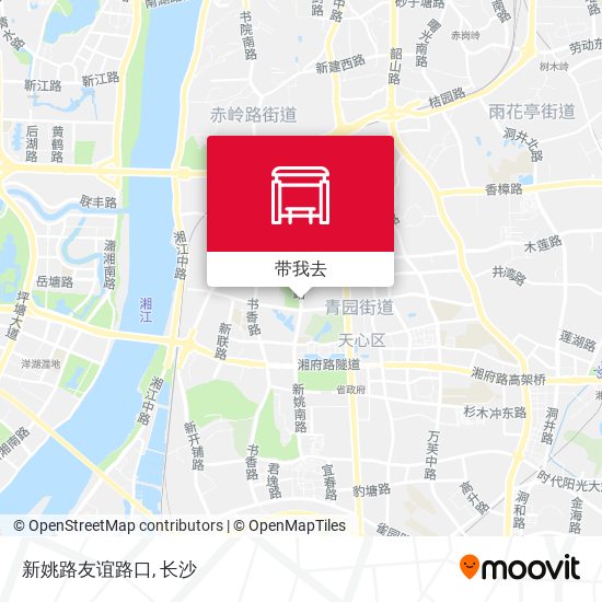 新姚路友谊路口地图