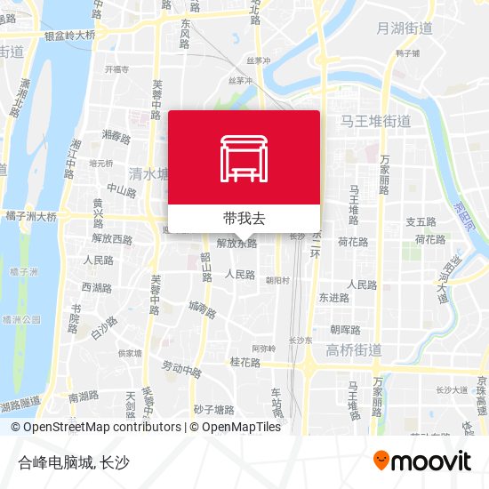 合峰电脑城地图