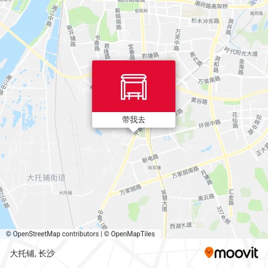 大托铺地图