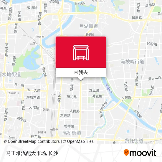 马王堆汽配大市场地图