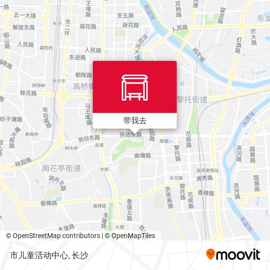 市儿童活动中心地图