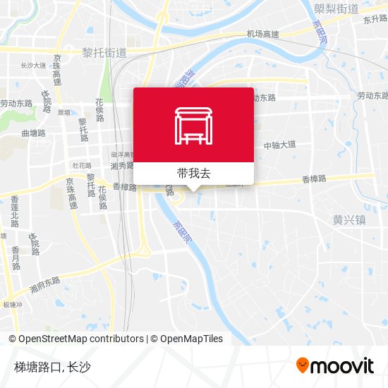 梯塘路口地图