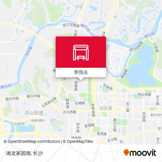 湘龙家园南地图