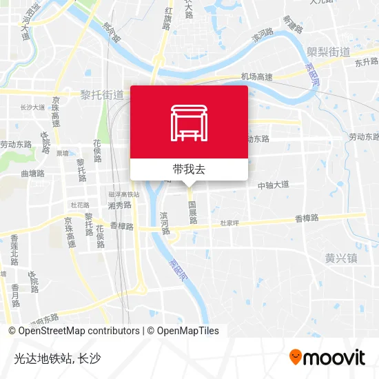 光达地铁站地图