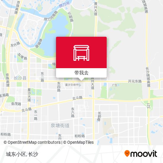 城东小区地图