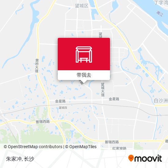 朱家冲地图
