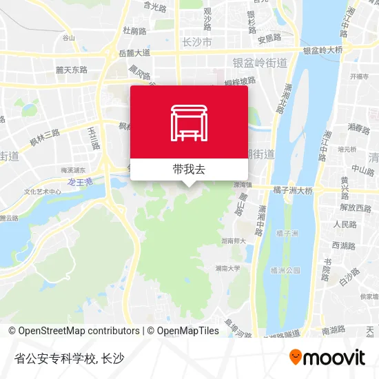 省公安专科学校地图