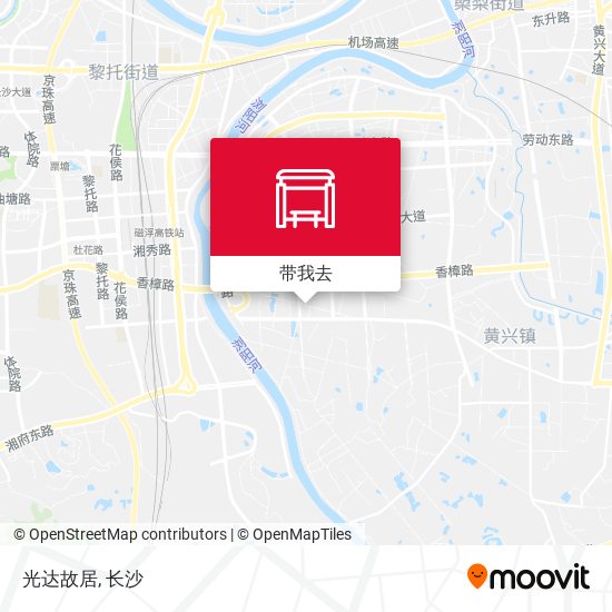 光达故居地图