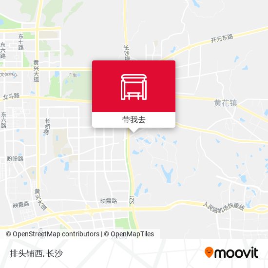 排头铺西地图