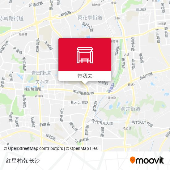 红星村南地图