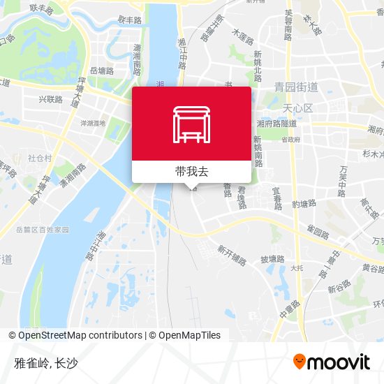 雅雀岭地图