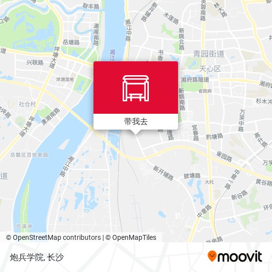 炮兵学院地图