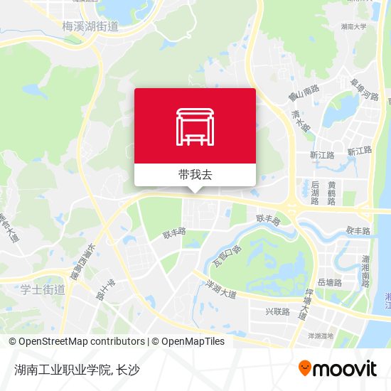 湖南工业职业学院地图