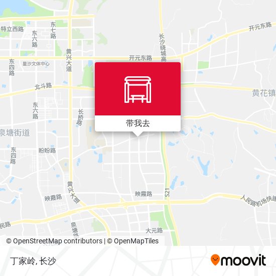 丁家岭地图