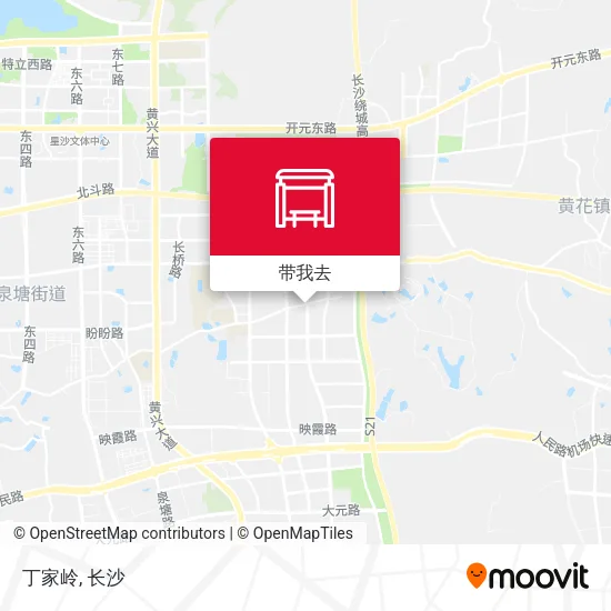丁家岭地图