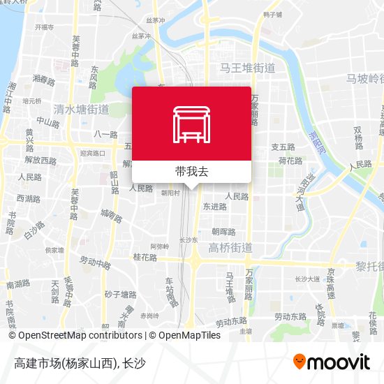 高建市场(杨家山西)地图