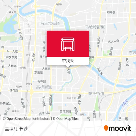 圭塘河地图