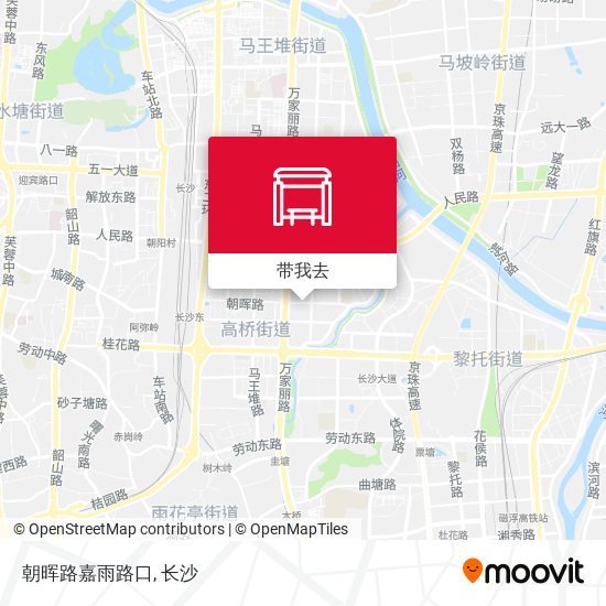 朝晖路嘉雨路口地图