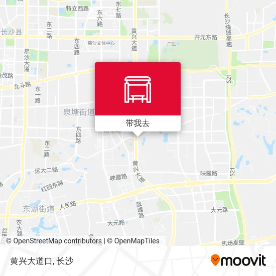 黄兴大道口地图