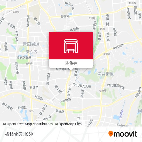 省植物园地图
