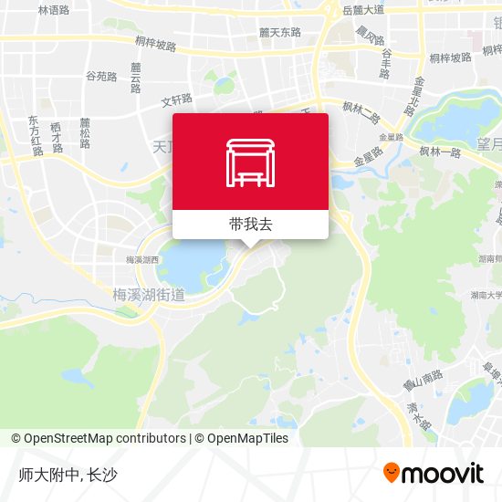 师大附中地图