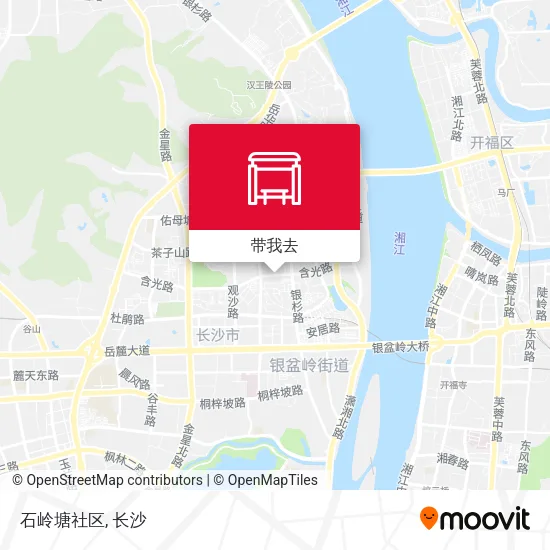 石岭塘社区地图