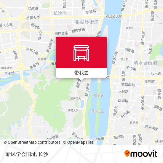 新民学会旧址地图
