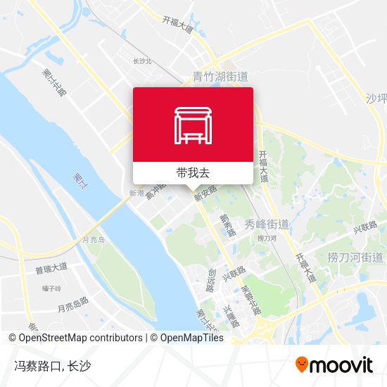 冯蔡路口地图