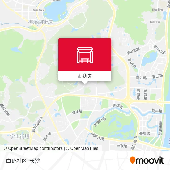 白鹤社区地图