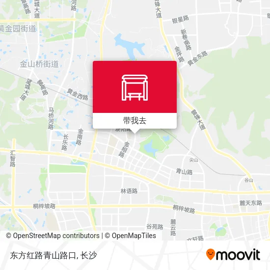 东方红路青山路口地图