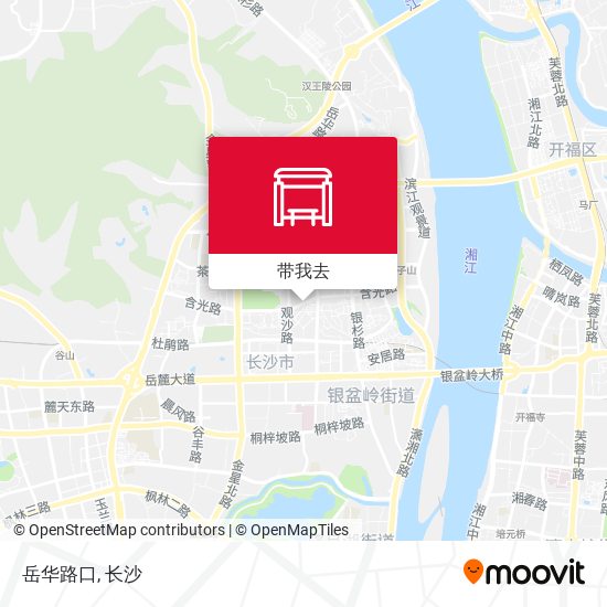 岳华路口地图