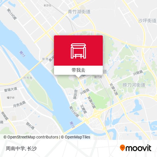 周南中学地图