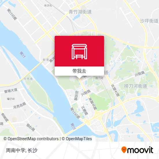 周南中学地图