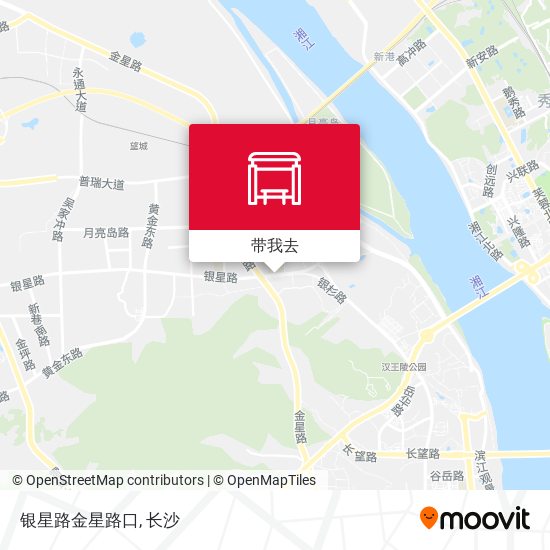 银星路金星路口地图
