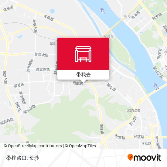 桑梓路口地图
