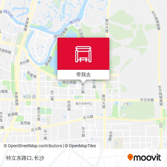 特立东路口地图