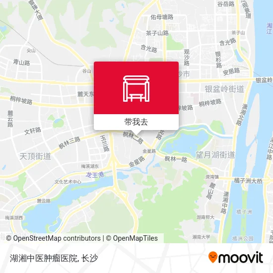 湖湘中医肿瘤医院地图