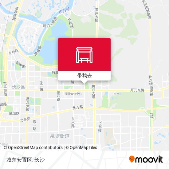 城东安置区地图